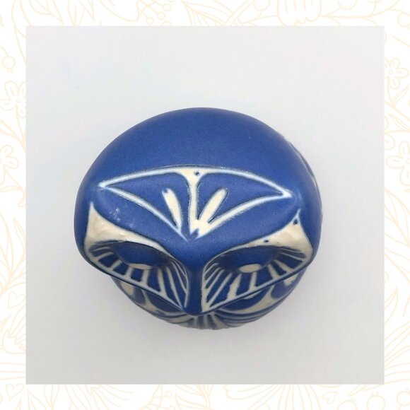 PABLO ZABAL OWL- Vintage Ceramic Owl Figurine- By Pablo Zabal - Made in Chile - Picture 5 of 6